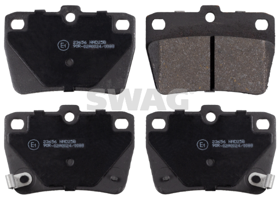 set placute frana,frana disc 81 91 6723 SWAG